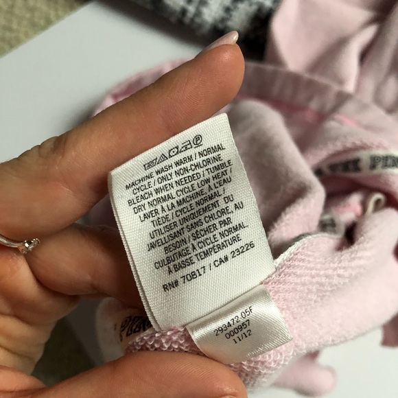 PINK Love Pink Pullover Hoodie - Picture 5 of 7